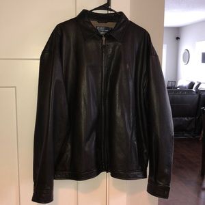 Ralph Lauren Lambskin Leather Jacket